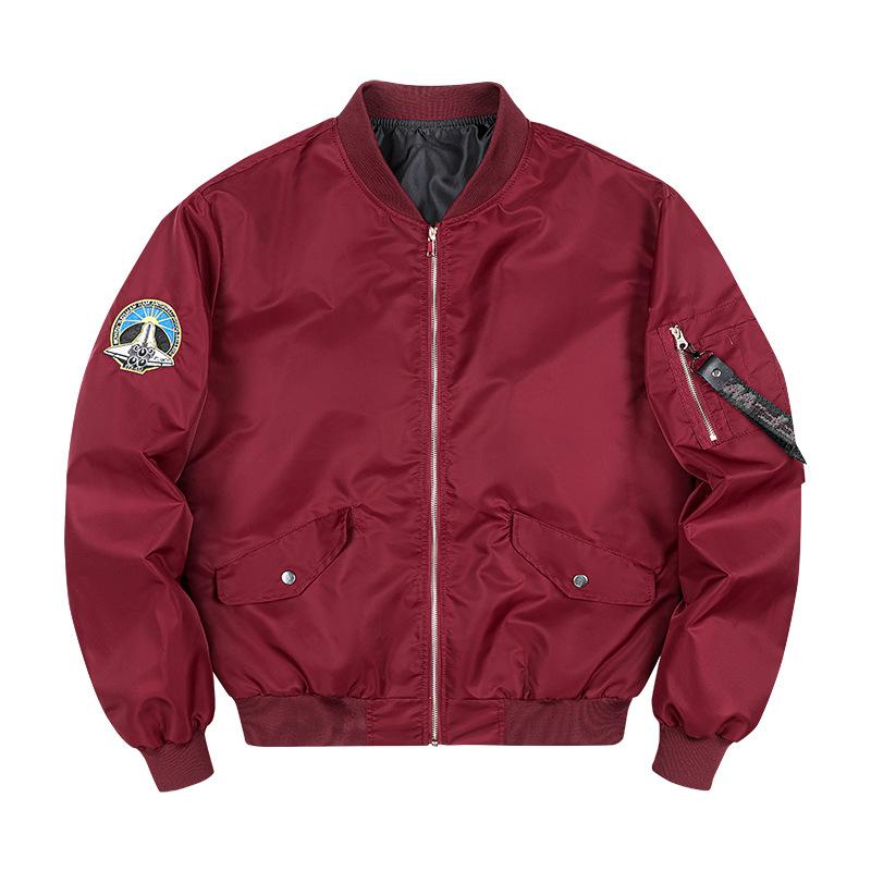 Thin Bomber Jacket Men's Workwear Women's Baseball Uniform Casual Jacket