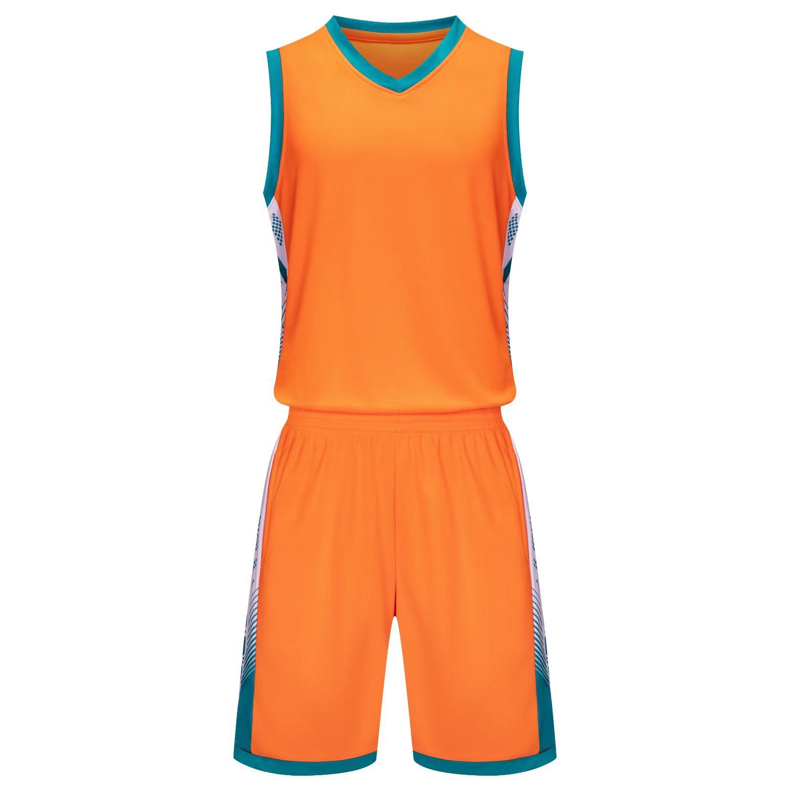 Легкая летняя повседневная домашняя баскетбольная форма для пар с коротким рукавом XS