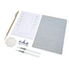Water Drawing Board Kit Reusable Environmentally Friendly Brush Water Painting Art Board Tools Set with Bracket