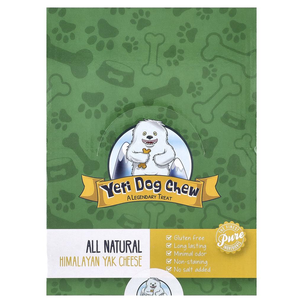 Yeti Dog Chew, Himalayan Yak Cheese, For Dogs, XLarge, 3 lb