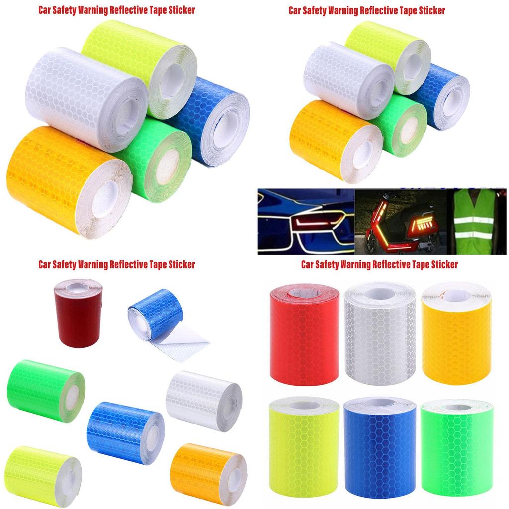 Reflective Car Decals Reflective Tape Sticker For Increased Safety 5cm*3m