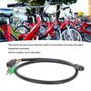 E-Bike Motor Verlängerungskabel M6 Stecker 9 Pin Wasserdichtes Verlängerungskabel für Vorderrad Hinterrad Nabenmotor Umbausatz 66cm