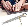 Brass Spring Divider Heat Quenched Spring Joint Caliper Durable Flat Leg Caliper  For Scribing