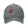 Gears Of Wars Baseball Cap Vintage Distressed Washed Shotting Game Crimson Omen Sun Cap Unisex Outdoor Running Golf Gift Hats
