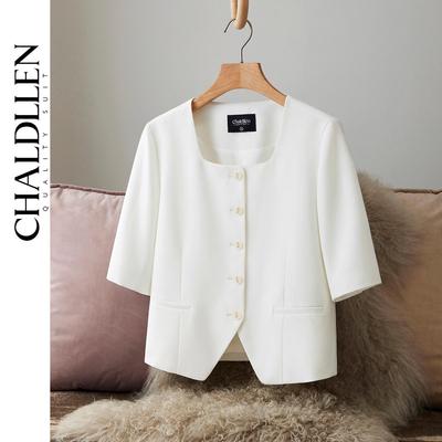 Ladies' Versatile Short-Sleeve Suit Jacket - Summer/Spring/Fall Thin Style