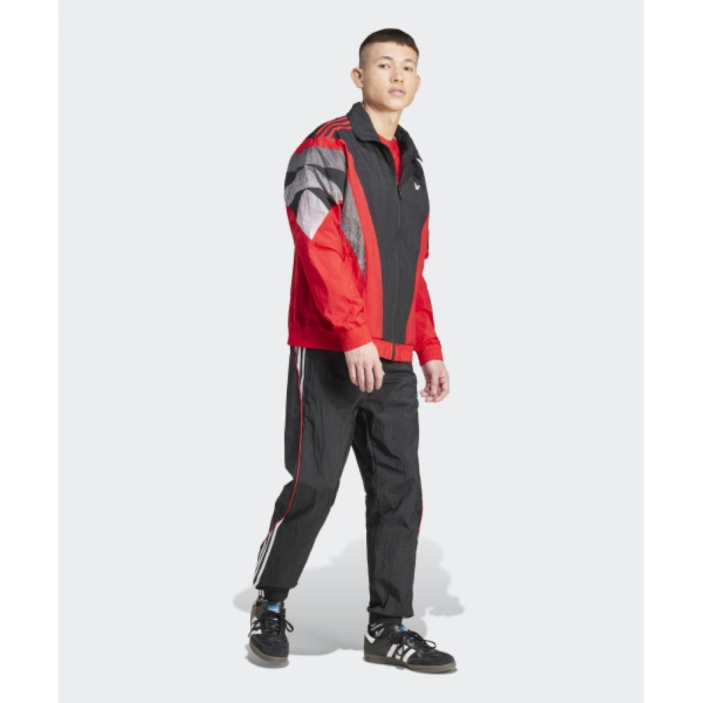 Adidas Premium Track Pants   Black  Scarlet Ix7347