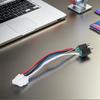 Wire Harness 10 Pin Plug with RCA Jack Power Input Speaker Wire Harness 10 Pin Plug Compatible with Dual TBX10A Amplifier