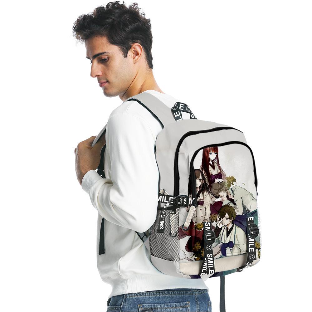 Cartoon Youthful School Bag Unisex From the new world Travel Bags 3D Print Oxford Waterproof Notebook multifunction Backpacks