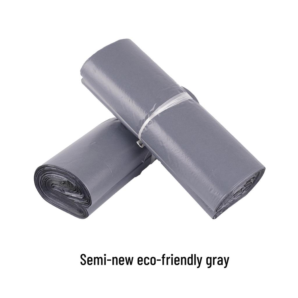 Black & White Waterproof Express Bags for E-commerce Logistics - Gray Clothing Packaging