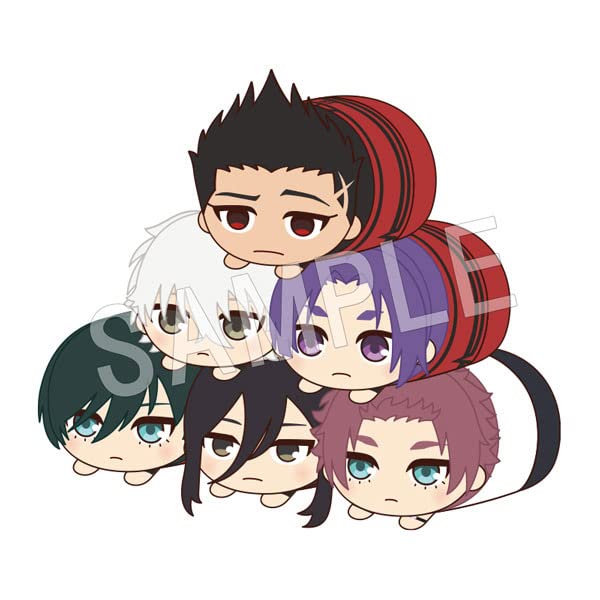 

Blue Rock Mochikororin Plush Mascot Box Vol.2 6-Piece