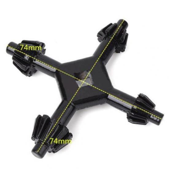 Cheie universală cu mandrina cu 4 căi pentru burghiu Prese electrice Accesorii pentru scule