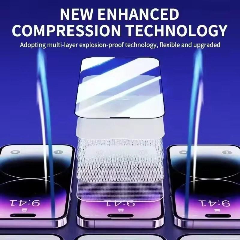 3KS 8K Prachotěsná Instalace Tvrzené Sklo Pro iPhone 16 15 14 13 12 11 Pro Max Plus X XR XS Mini Ochranné Sklo Soukromí