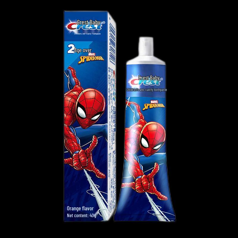 Crest Kids Dual-Effect Anti-Cavity Toothpaste with Spider-Man