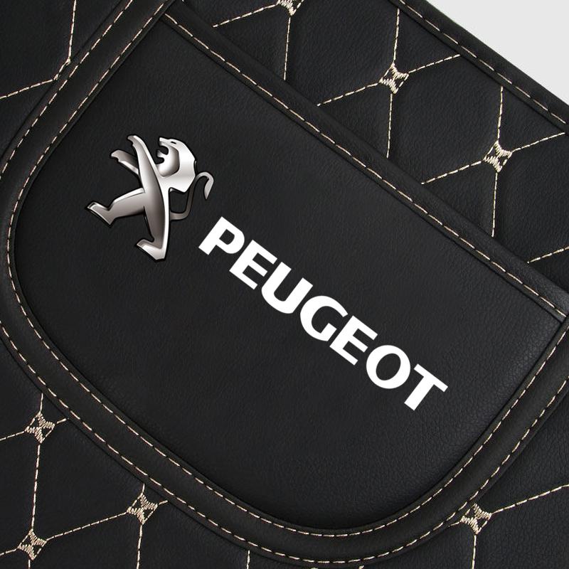 1Pcs Car Seat Backrest Protection Anti-kick Mat For Peugeot 206 307 308 207 3008 208 407 508 2008 5008 301 406 408 607 4008