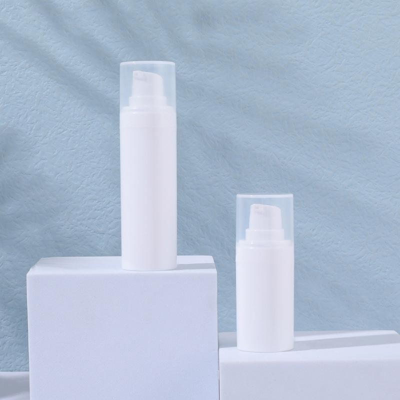 15/30Ml Empty Airless Pump Bottles Mini Lotion Vacuum Cosmetic Containers Women Make Up Travel Emulsion Bottle