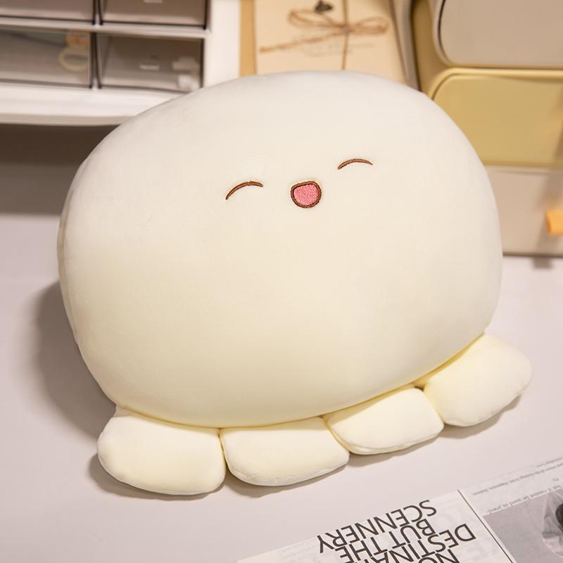 Neu Lustig Niedlich Mehrere Stile Anime Cartoon Oktopus Ball Hände Wärmer Plüschkissen Weich Bequem Hände Wärmen Kissen Schönes Geschenk 35cm