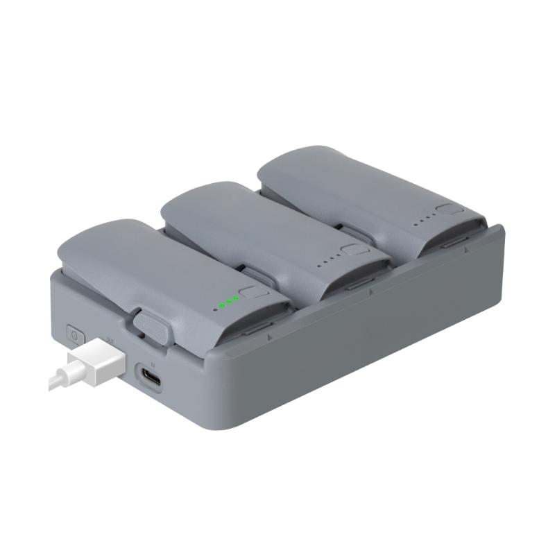 Efficiency 3Slot Battery Charging Dock For Photography Equipment Intelligent Power Distribution Battery Charging Station