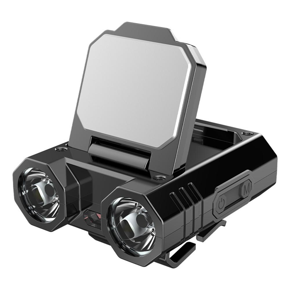 

5# XPE LED Head Torch 400LM 1400mAh Type-C USB Rechargeable Camping Fishing Ligh