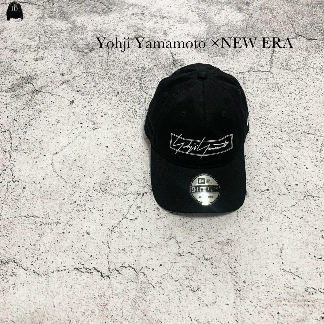 

[USED] Yohji Yamamoto NEW ERA Box Logo Cap with Embroidery