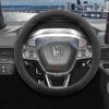 Suede Leather Car Steering Wheel Cover for Honda e.Ny1 2024 2025 Car-styling Auto Accessories IP8