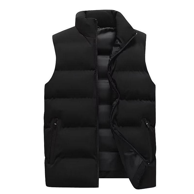 Herren Leichte Baumwolle Ärmellose Weste - Warme Oberbekleidung für Frühling, Herbst und Winter