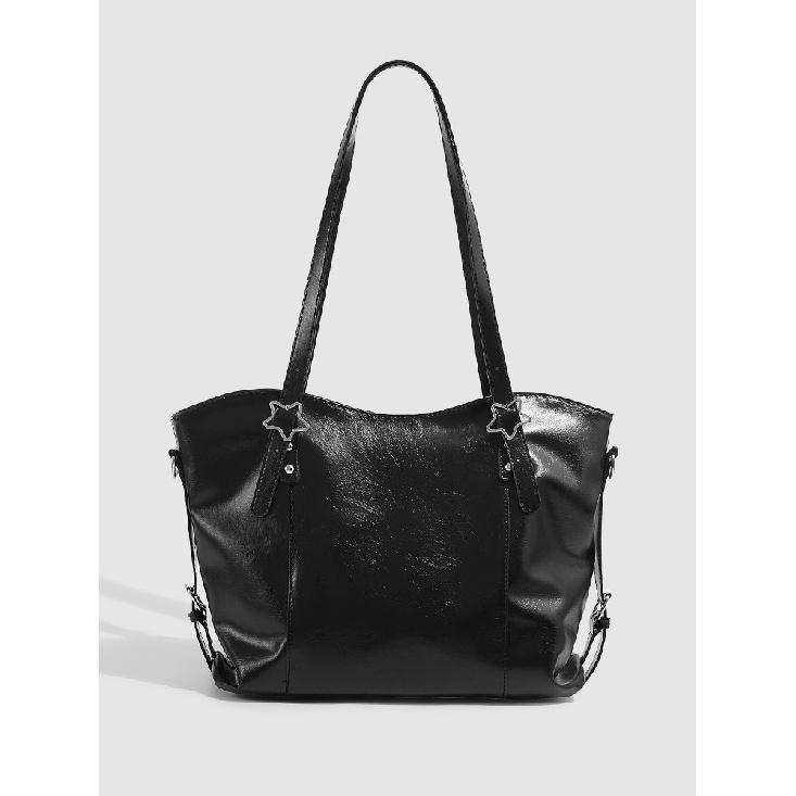 Large-capacity Commuter Tote Bag for School and Work, Large Shoulder Underarm Bag, 2025 New Niche Versatile Handbag