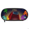 Space Werewolf Among Us Double Large Capacity Pencil Bag Oxford Cloth Student Stationery Storage Pencil Case Bag