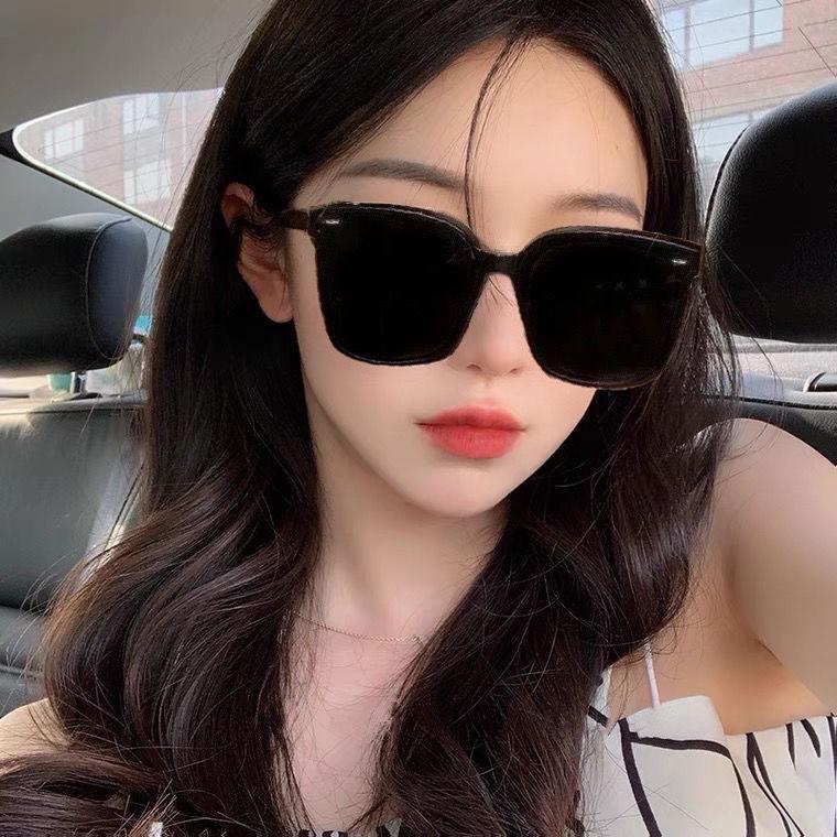 2025 Douyin-Inspired Korean Fashion Women's Sunglasses - Large Frame, Trendy Street Style