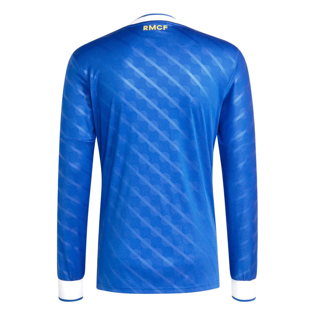 Adidas Originals Real Madrid 25/26 Season Fan Version Quick-Dry Slim Fit Long Sleeve Football Shirt Men tops JW4054