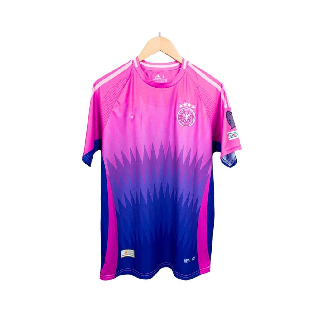 Germany 24/25 New Season Mller Pink Kids Football Jersey (jersey-shorts-socks-bracelet) Pack of 4