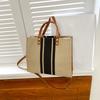 Shopper-Tragetaschen für Damen, einfache Canvas-Tasche, Damenhandtaschen, Schultaschen für Mädchen, Büchertaschen, Umhängetaschen für Damen, Taschen mit Griff oben