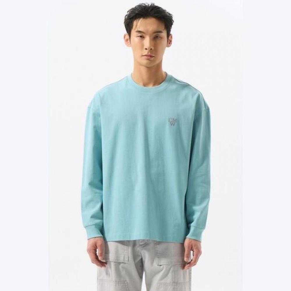 CusTomellow MinT Graphic Long Sleeve T shirT cwTas25213mix Mint/95