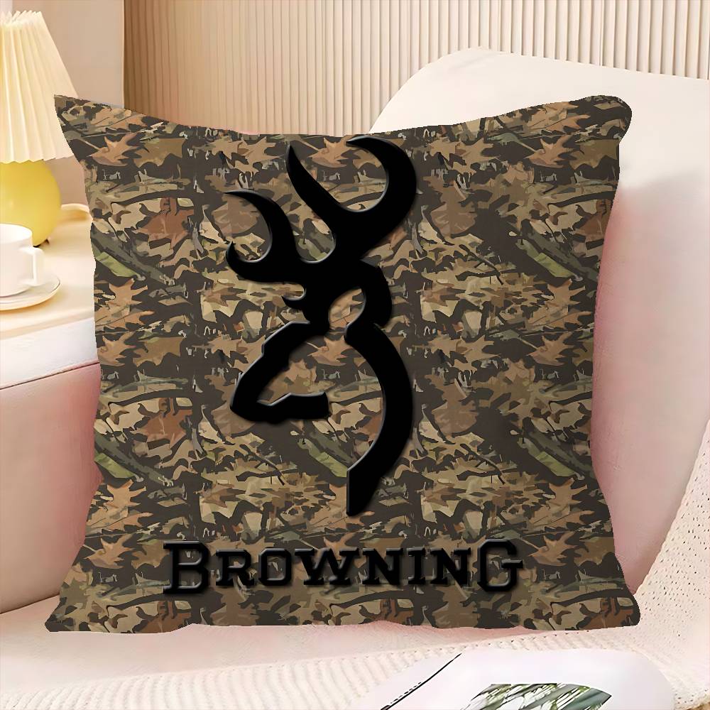 BBrownings Logo Pillowcases Home Bedding Decorative Pillow Cover Wedding Super Soft Pillow Case