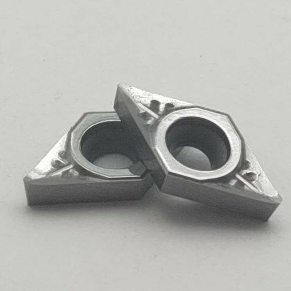 10Pcs Blade Inserts DCGT070204 AK H01 DCGT21.51-AK H01 Aluminum Carbide