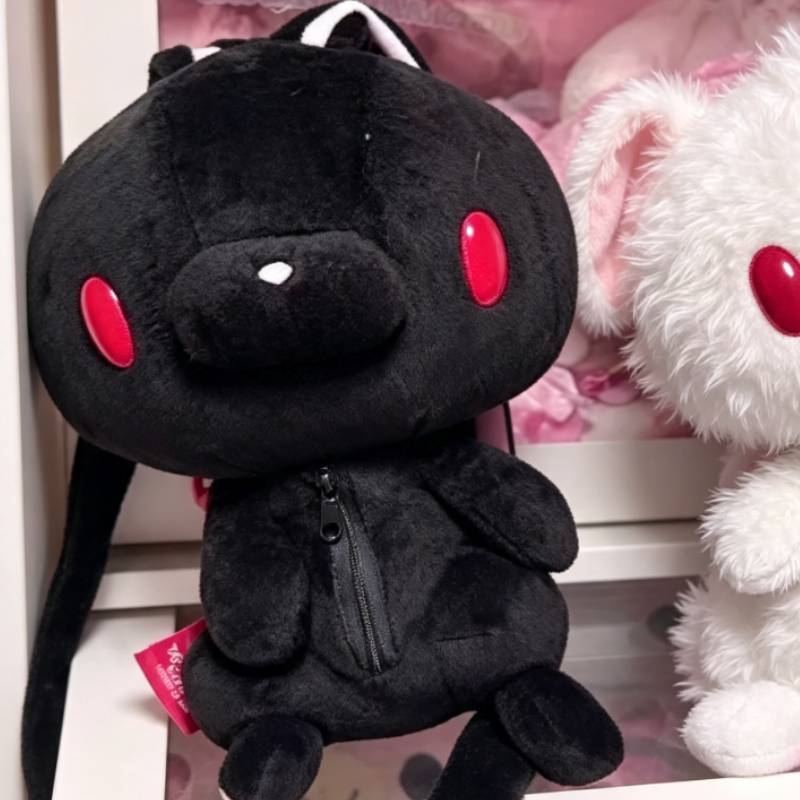 Plush Rabbit Backpack With Velvet Material For Casual Travel And School Use