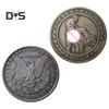 Sexy Challenge Coin Vintage Adults Challenge Coin Good Luck Token Double Sided Coin Collectible Gift for Coin Collectors