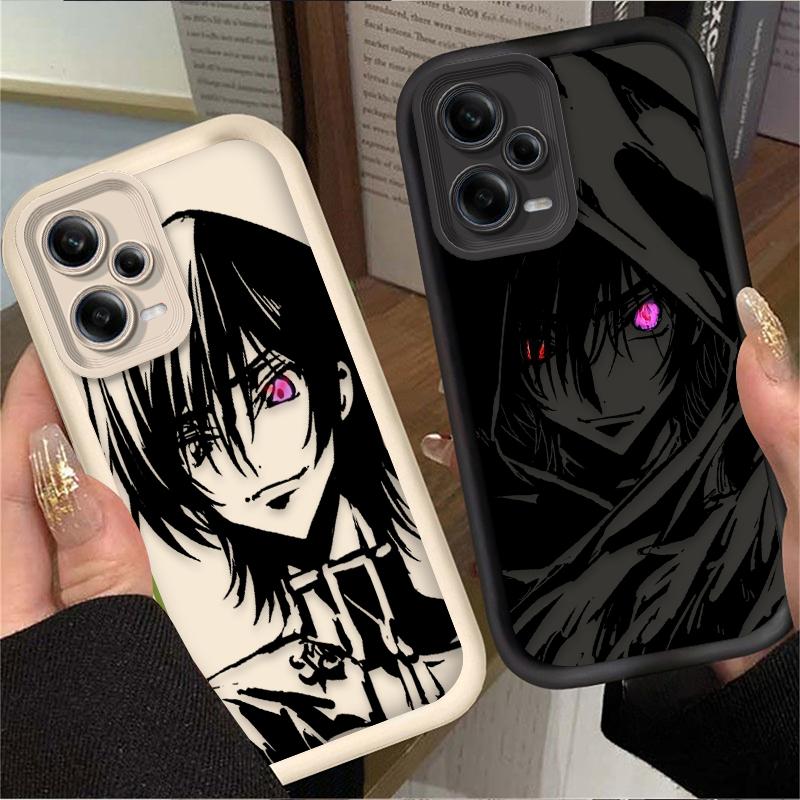 Anime CODE GEASS Lelouch Soft Case For Xiaomi Redmi Note 13 14 12 11 Pro Plus 5G 12S 11S 10S 10 9 Redmi 14C 13C 12C 12 4G A3 A3X