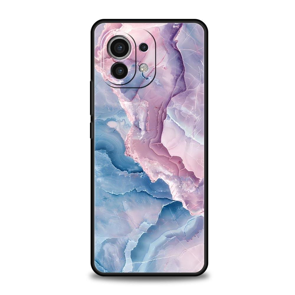 Phone Case For Xiaomi Mi 15 14 14T 13T 12T Pro 12 13 11 Lite 5G 11T X6 X5 Pro Soft TPU Cover Fashion Marble Pattern