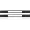 Car Carbon Fiber Decorative Cover Suitable for Ford Mustang 2009 2010 2011 2012 2013 2014 Accessories Door Baffle Sticker