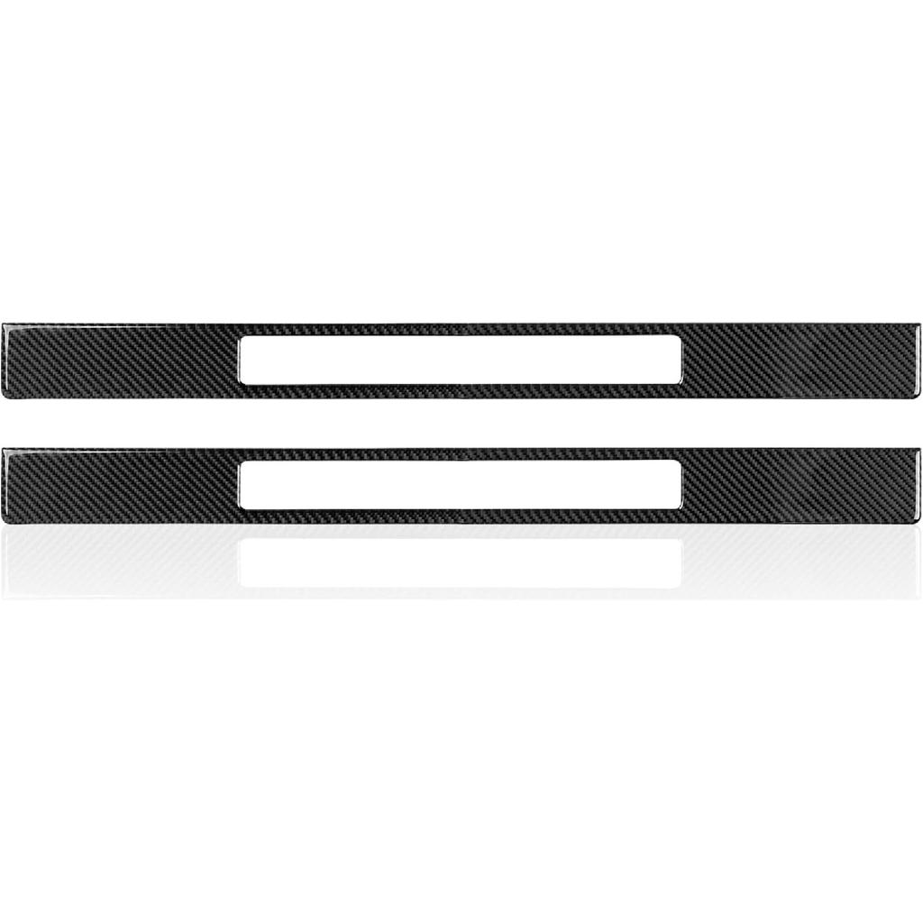 Car Carbon Fiber Decorative Cover Suitable for Ford Mustang 2009 2010 2011 2012 2013 2014 Accessories Door Baffle Sticker