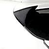Carbon Fiber Rear Window Spoiler Wing Trim For Mazda 3 Axela Hatchback 2014-2018