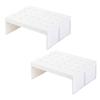 Refrigerator Shelf Lightweight Rectangular Storage Supporter for Living Room