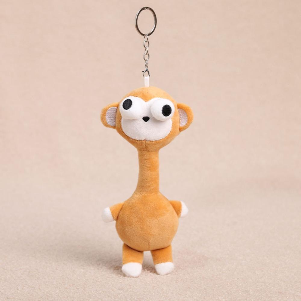 Filled Cartoon Animal Keychain 20 Centimeters Plush Hanging Ornament Bag Charm  Backpack Decoration 1