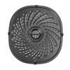 Non Stick Fryer Grill Pan Replacement Ellipse Hand-Held Hook Nonstick Fryer Grill Pan Porous Oil Brush Crisper Plate Tray