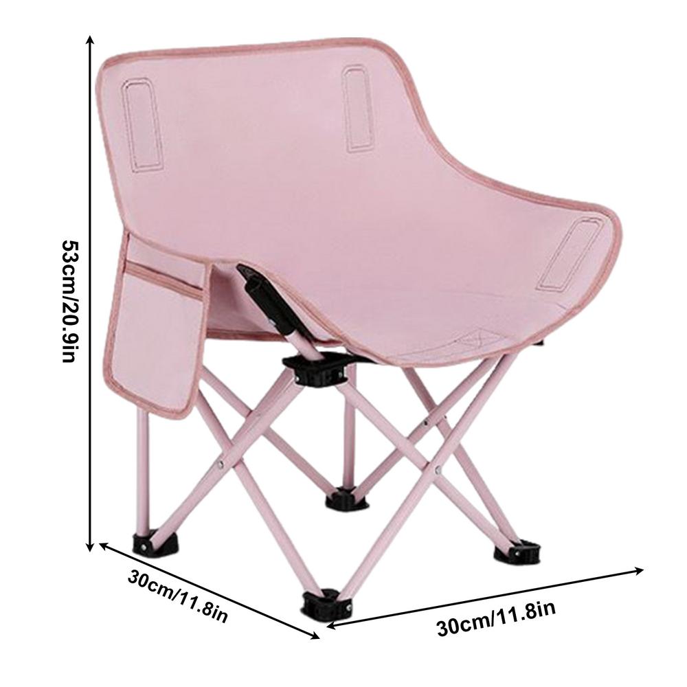 Children Camping Folding Chair Outdoor Fishing Chair Foldable Portable Camping Chair Heavy Duty for Famliy Travelling