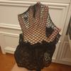 Black White Red Lace Top Silicone Hold Up Thigh High Stockings Women Sexy Fishnet Transparent Lingerie Hot Pole Dance Clubwear