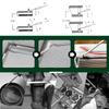 Car Auto Vehicle Oil Seal Screwdrivers Set O-Ring Seal Gasket Puller Remover Pick Hooks Tools Sealing Repair Tools 16cm 4Pc