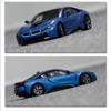 1/24 BMW I8 Supersportwagen Neues Energiefahrzeug Legierungsauto Diecasts & Spielzeugfahrzeuge Automodell Miniaturmaßstabsmodellauto für Kinder