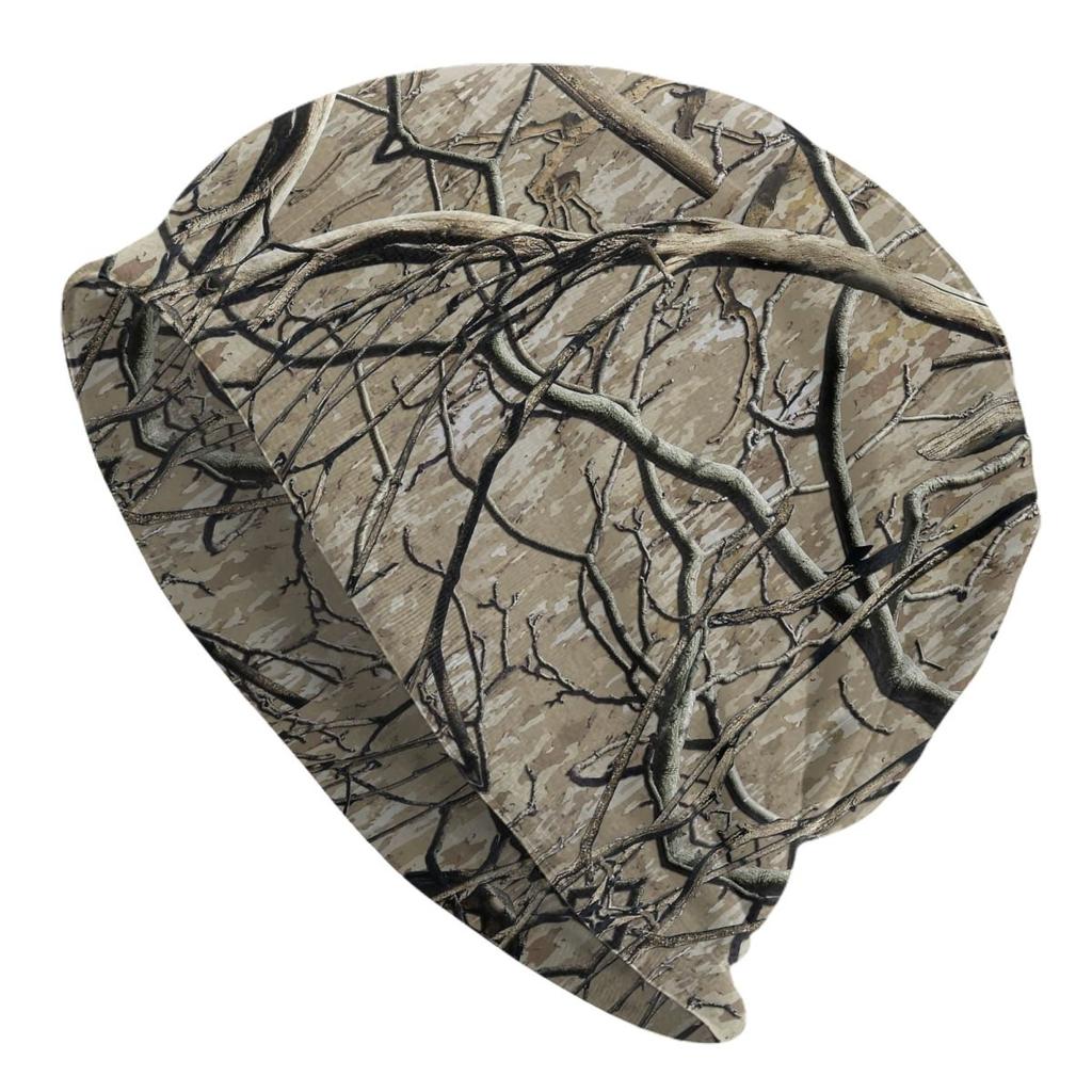 Camouflage Hunting Skullies Beanies Hats Real Tree Camo Unisex Women Street Caps Warm Dualuse Bonnet Hats