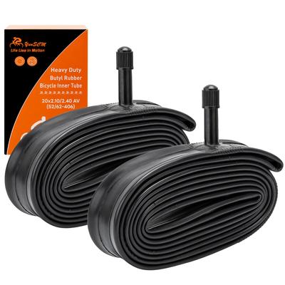 YunSCM Tube Wall Valve Bicycle 20 20 20 20 Electric Bicycle Tube 20 2pcs,20 2.125 Thickness,American 32mm,20 2.35 Tube,20 2.25 Tube,20 2.4